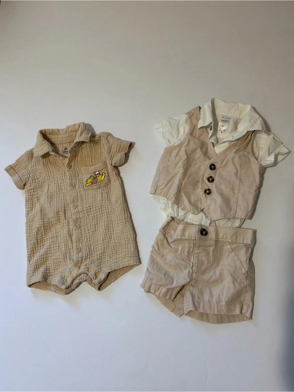 20 Piece Baby Boy Summer Clothing Bundle 3 mo & 3-6 month